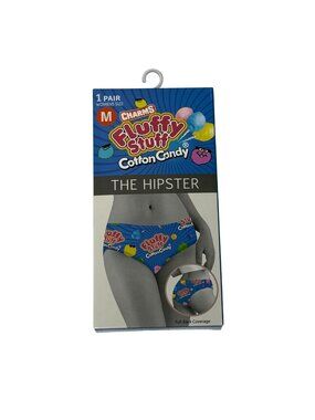 Women Hipster Underwear Cotton Candy Print Panties Size M Cute Fun Novelty